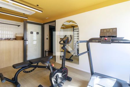 Studio para alugar com 29m², 0 quarto e sem vaga Studio para alugar com 29m², 0 quarto e sem vagaAcademia