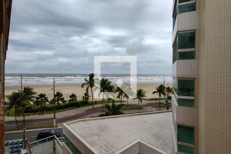 Sala de apartamento para alugar com 1 quarto, 40m² em Guilhermina, Praia Grande