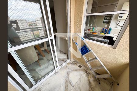 Varanda da Sala de apartamento para alugar com 3 quartos, 73m² em Jk, Contagem