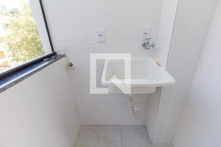 Área de Serviço de apartamento para alugar com 2 quartos, 40m² em Jardim Belem, São Paulo