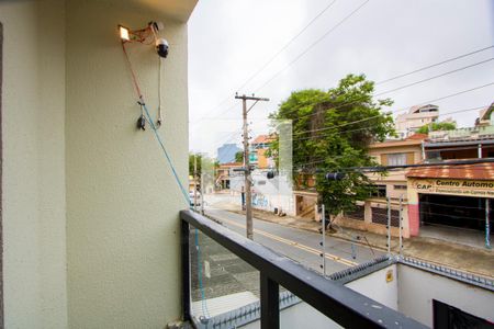 Varanda do quarto 1 de apartamento à venda com 2 quartos, 55m² em Vila Alice, Santo André