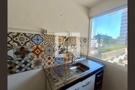 Studio para alugar com 35m², 1 quarto e sem vagaStudio cozinha americana