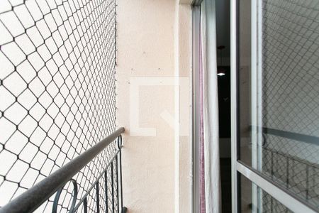 Varanda da Sala  de apartamento para alugar com 2 quartos, 50m² em Vila Carmosina, São Paulo