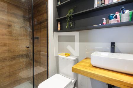 Apartamento à venda com 49m², 1 quarto e 1 vagaBanheiro 