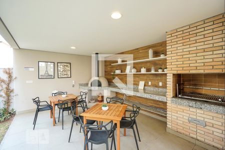 Apartamento à venda com 49m², 1 quarto e 1 vagaCondomínio - Churrasqueira 
