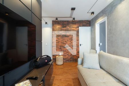 Sala  de apartamento à venda com 1 quarto, 49m² em Cidade Mãe do Céu, São Paulo