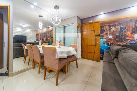 Sala de apartamento para alugar com 3 quartos, 85m² em Parque das Nações, Santo André