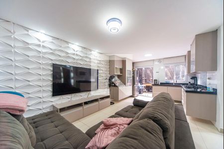 Sala de apartamento para alugar com 3 quartos, 85m² em Parque das Nações, Santo André