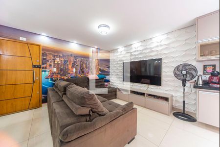 Sala de apartamento para alugar com 3 quartos, 85m² em Parque das Nações, Santo André