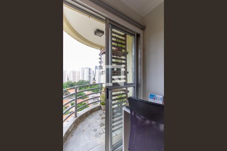 Varanda da Sala de apartamento à venda com 2 quartos, 76m² em Vila Romana, São Paulo