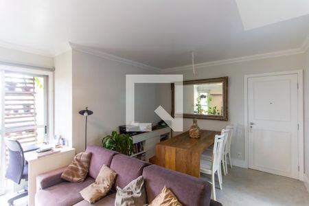 Sala de apartamento à venda com 2 quartos, 76m² em Vila Romana, São Paulo