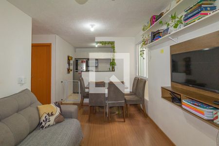 Sala de apartamento para alugar com 2 quartos, 50m² em São José, Canoas