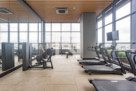 Studio à venda com 27m², 1 quarto e sem vaga Studio à venda com 27m², 1 quarto e sem vagaAcademia