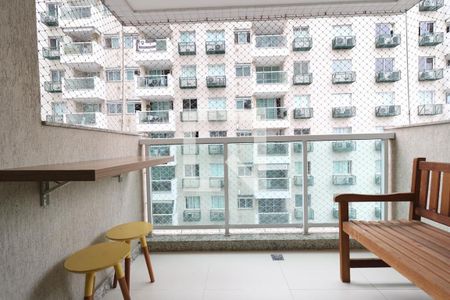 Varanda da Sala de apartamento à venda com 2 quartos, 63m² em Engenho de Dentro, Rio de Janeiro