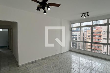 Sala de apartamento para alugar com 2 quartos, 113m² em Boqueirão, Santos