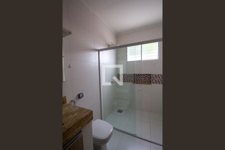 Banheiro da Suíte de casa para alugar com 3 quartos, 150m² em Jardim Zulmira, Sorocaba