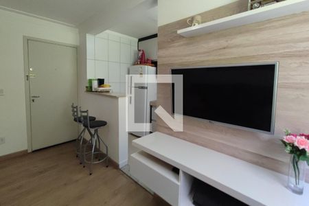 Sala de apartamento à venda com 2 quartos, 45m² em Loteamento Parque São Martinho, Campinas