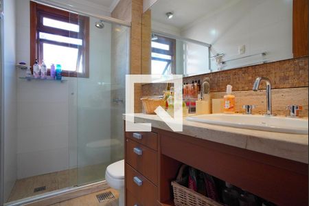 Banheiro da Suíte de apartamento à venda com 3 quartos, 167m² em Rio Branco, Porto Alegre