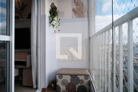 varanda de apartamento para alugar com 2 quartos, 48m² em Cangaiba, São Paulo