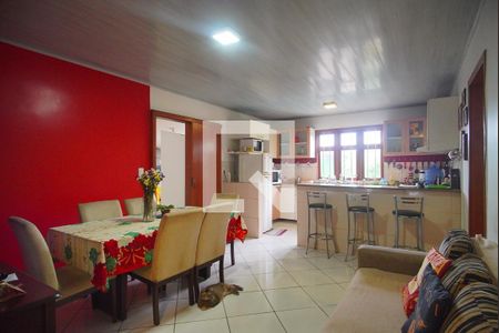 Sala de Jantar de casa à venda com 3 quartos, 80m² em Canudos, Novo Hamburgo