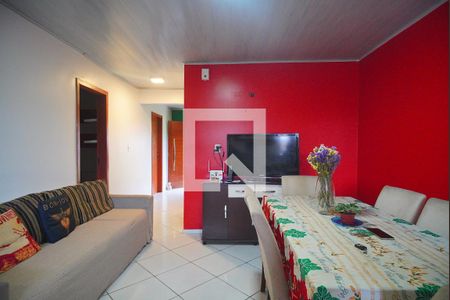 Sala de Jantar de casa à venda com 3 quartos, 80m² em Canudos, Novo Hamburgo