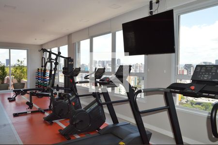 Studio para alugar com 27m², 1 quarto e sem vagaAcademia