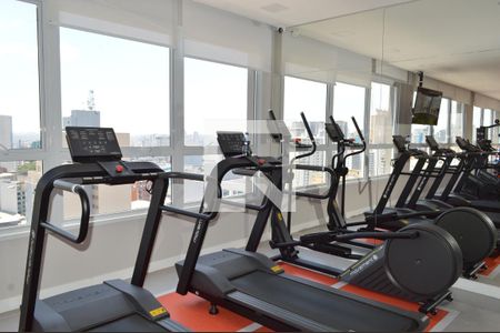 Studio para alugar com 27m², 1 quarto e sem vagaAcademia