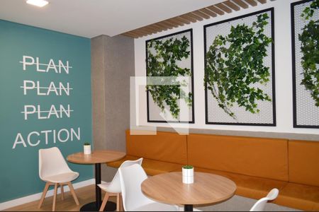 Studio para alugar com 27m², 1 quarto e sem vagaCoworking