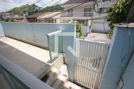 Varanda da Sala de casa de condomínio à venda com 4 quartos, 240m² em Taquara, Rio de Janeiro