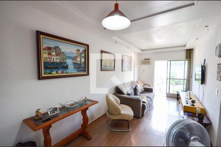 Sala de apartamento à venda com 2 quartos, 68m² em Grajaú, Rio de Janeiro