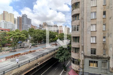 Vista da Suíte de apartamento à venda com 2 quartos, 60m² em Santa Cecilia, São Paulo