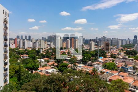Sala - Vista de apartamento à venda com 4 quartos, 240m² em Santo Amaro, São Paulo
