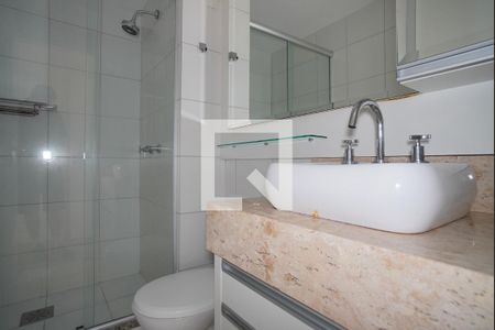 Apartamento para alugar com 70m², 1 quarto e 2 vagasBanheiro da Suíte