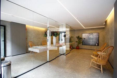 Studio para alugar com 25m², 1 quarto e sem vaga Studio para alugar com 25m², 1 quarto e sem vagaHall Social