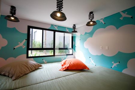 Studio para alugar com 25m², 1 quarto e sem vaga Studio para alugar com 25m², 1 quarto e sem vagaÁrea Comum - Brinquedoteca