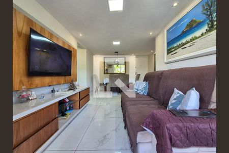 Sala de apartamento à venda com 2 quartos, 82m² em Recreio dos Bandeirantes, Rio de Janeiro