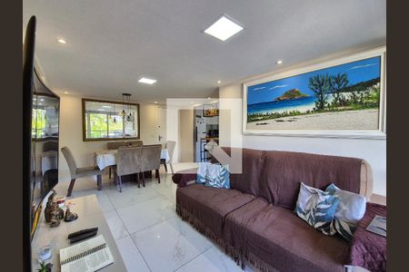 Sala de apartamento à venda com 2 quartos, 82m² em Recreio dos Bandeirantes, Rio de Janeiro