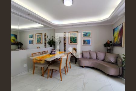 Sala de apartamento à venda com 3 quartos, 194m² em Alto Barroca, Belo Horizonte