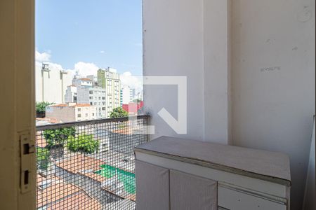 Varanda do Quarto de apartamento para alugar com 1 quarto, 59m² em Bela Vista, São Paulo