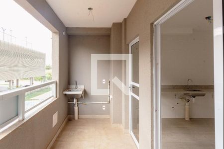 Sacada da Sala de apartamento à venda com 2 quartos, 64m² em Parque Prado, Campinas