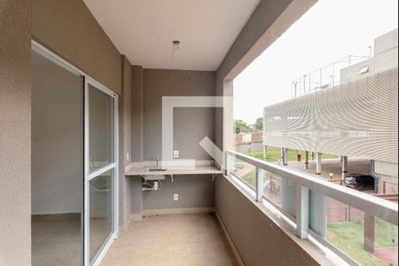 Sacada da Sala de apartamento à venda com 2 quartos, 64m² em Parque Prado, Campinas