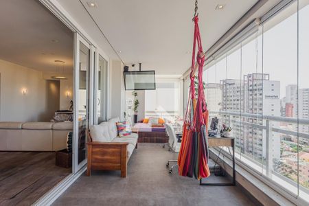 Varanda de apartamento à venda com 3 quartos, 171m² em Paraíso, São Paulo