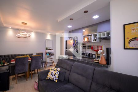 Sala  de apartamento à venda com 3 quartos, 86m² em Vila Dom Pedro I, São Paulo