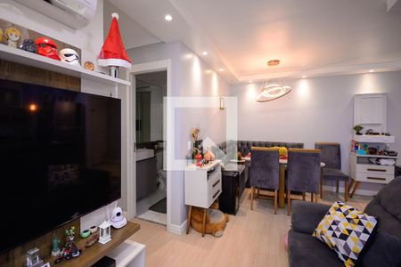 Sala  de apartamento à venda com 3 quartos, 86m² em Vila Dom Pedro I, São Paulo