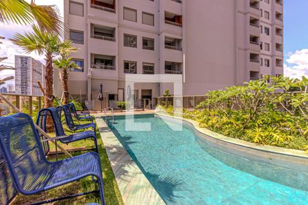 Área comum - Piscina de apartamento à venda com 2 quartos, 42m² em Campo Belo, São Paulo