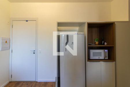 Cozinha de apartamento à venda com 2 quartos, 42m² em Campo Belo, São Paulo