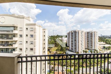 Vista da Sala de apartamento para alugar com 4 quartos, 135m² em Tamboré, Barueri