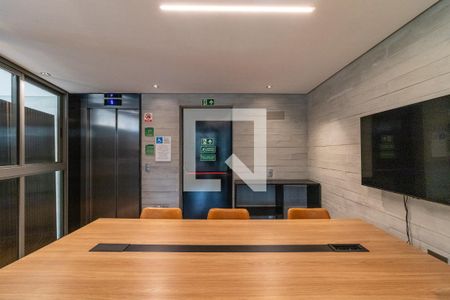 Área comum de kitnet/studio para alugar com 1 quarto, 24m² em Perdizes, São Paulo