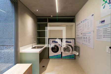 Área comum de kitnet/studio para alugar com 1 quarto, 24m² em Perdizes, São Paulo