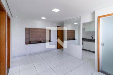 Sala de apartamento para alugar com 2 quartos, 54m² em Santa Rosa, Belo Horizonte